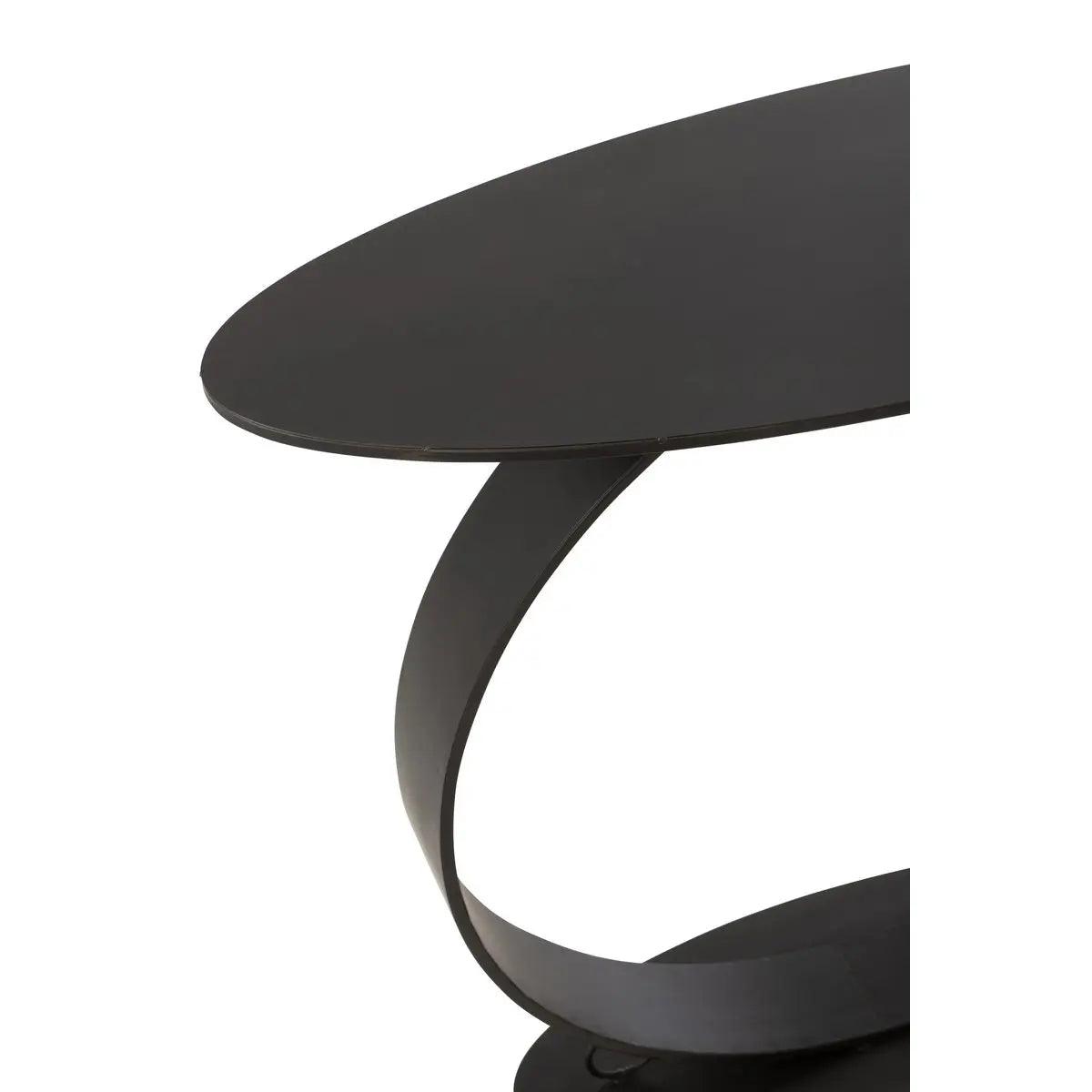 J-Line-Konsolentisch Kreis – Modern & Zeitlos - Gleness